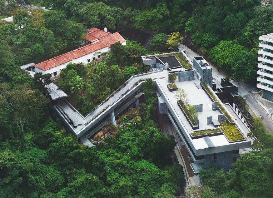Asia Society Museum Hong Kong facade view 4