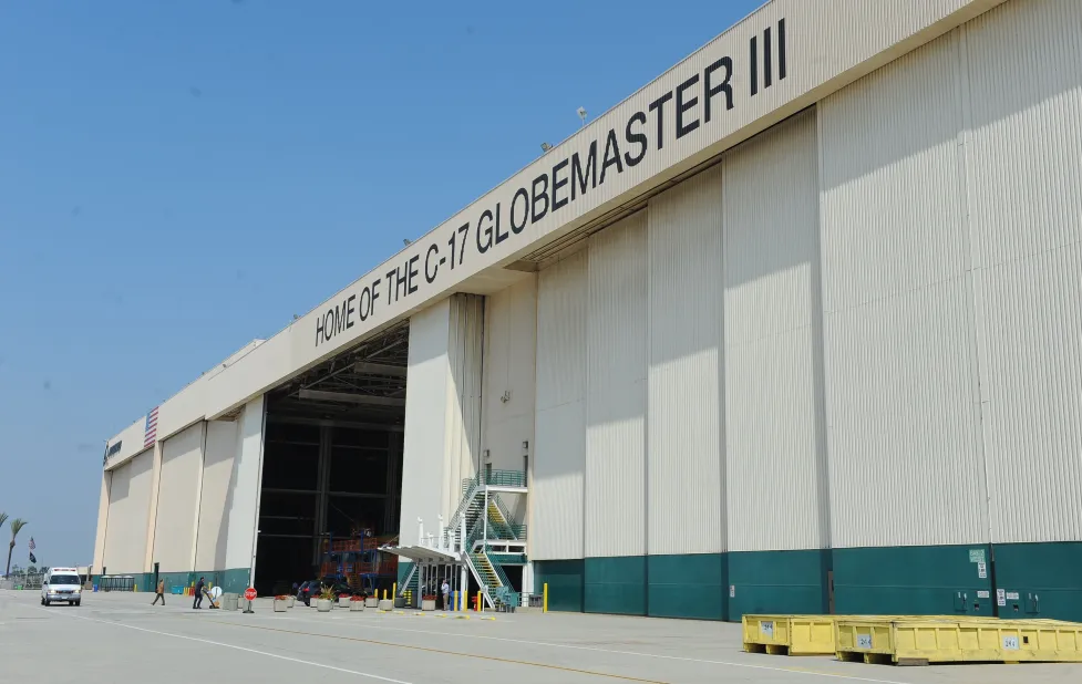 Boeing C17 Globemaster Facility facade