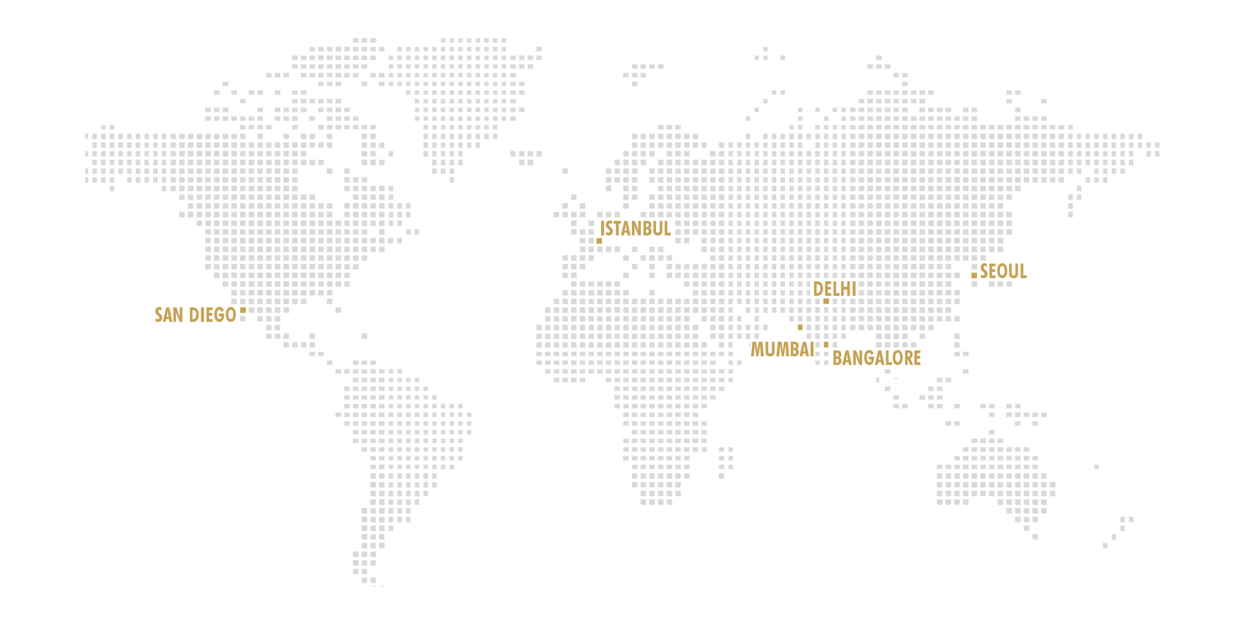 Facade Recladding regional offices – San Diego, Mumbai, Bangalore, Delhi, Seoul, Istanbul