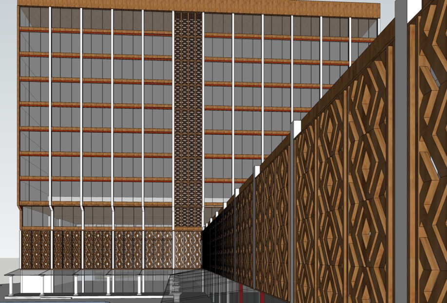 Facade concept design charrette with architects and owners