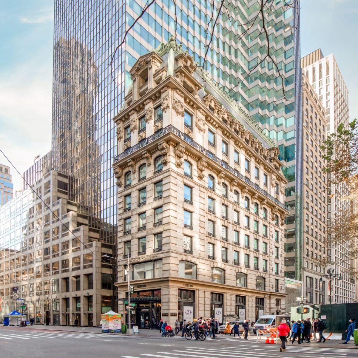 HSBC Knox Building – facade recladding project